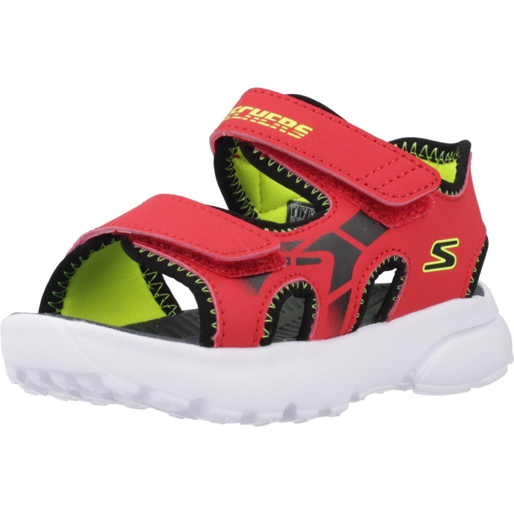 Sandały SKECHERS RAZOR SPLASH Czerwony