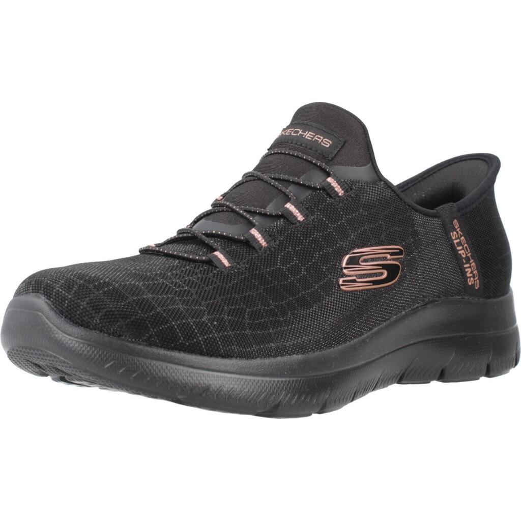 Buty SKECHERS SUMMITS-CLASSY NIGHT SLIP-INS Czarny