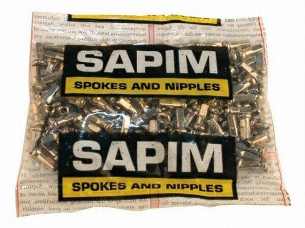 Sapim nyple do szprych Spaak 14 - srebrne (100 szt.)