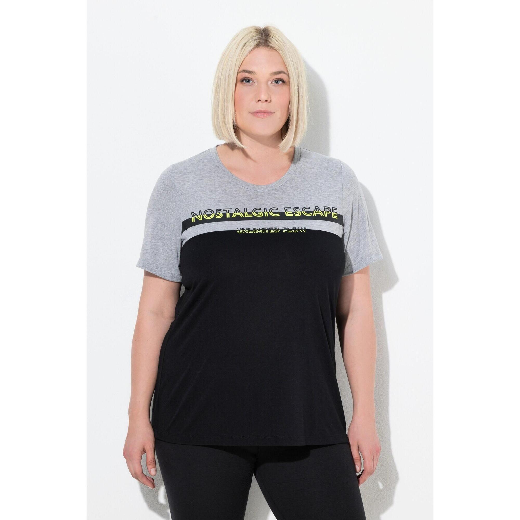 Damskie Koszulka funkcyjna antybakteryjna okrągły dekolt rękaw 1/2