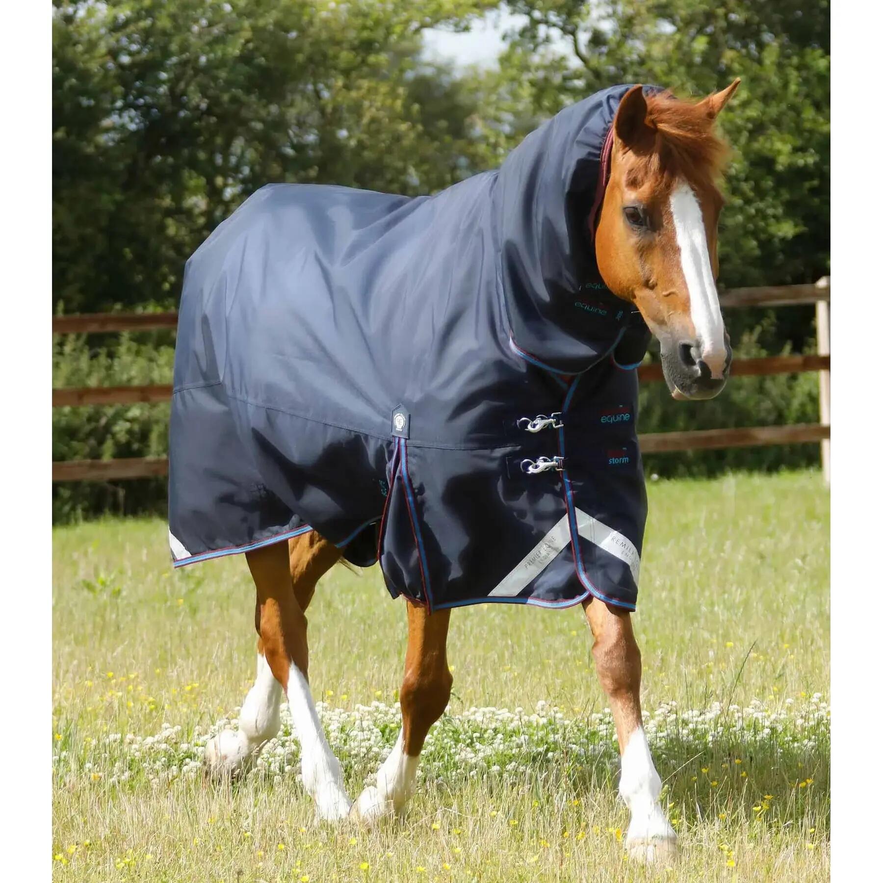 Derka zewnętrzna dla koni z osłoną szyi Premier Equine Titan Storm 200 g