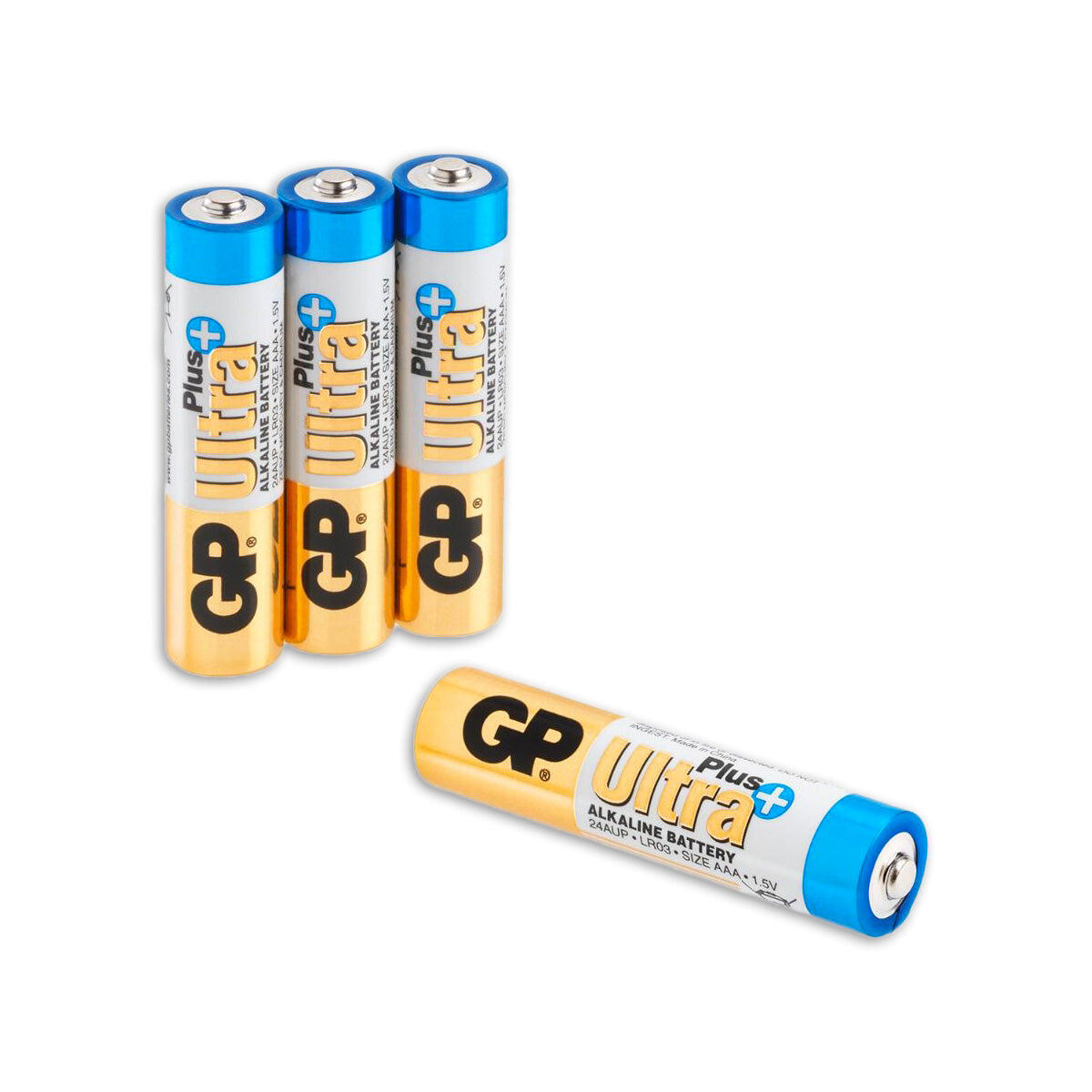 Baterie GP Ultra Plus AAA alkaliczne 4 szt.