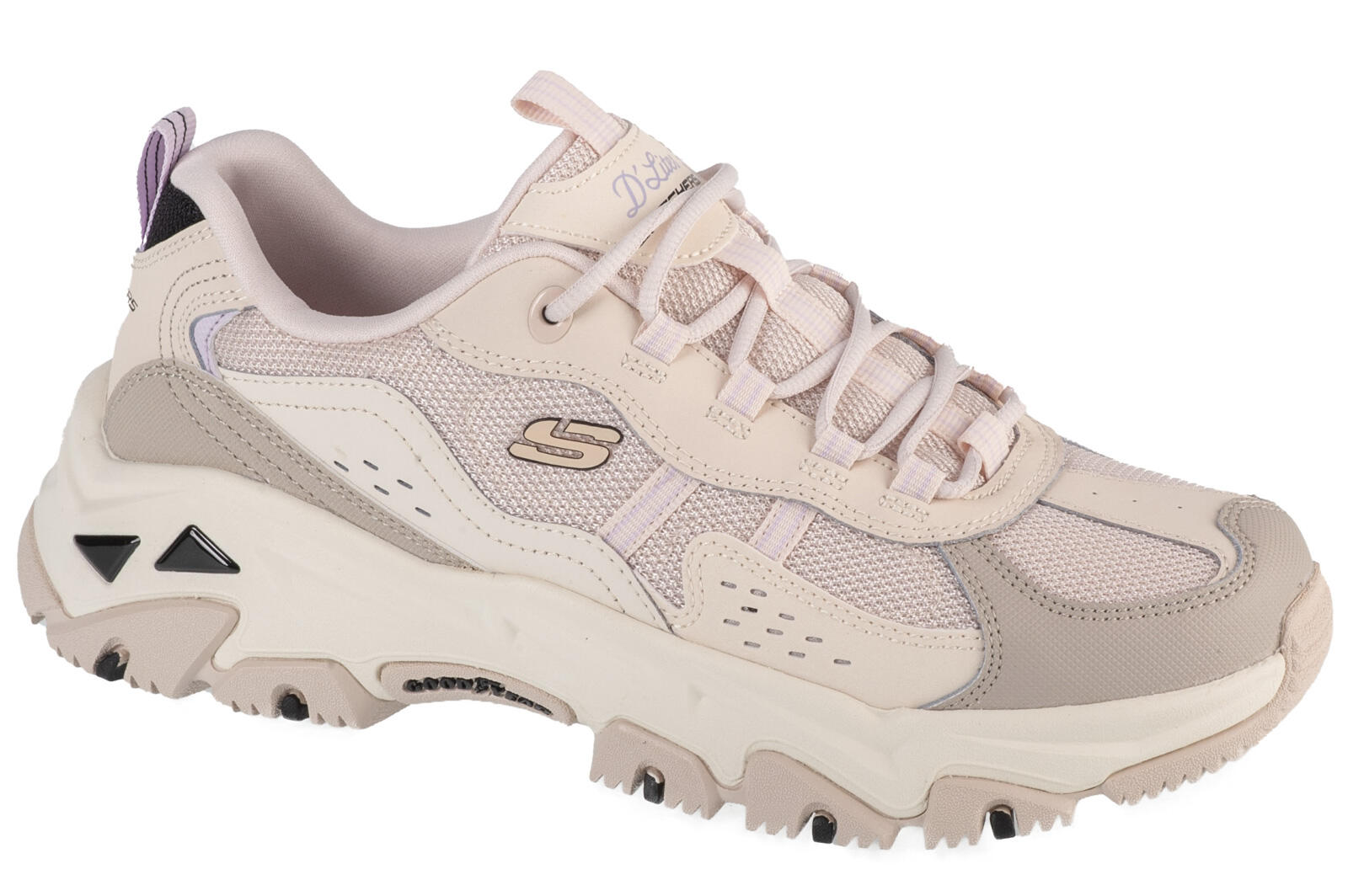 Kapcie SKECHERS DLITES HIKER Beżowy
