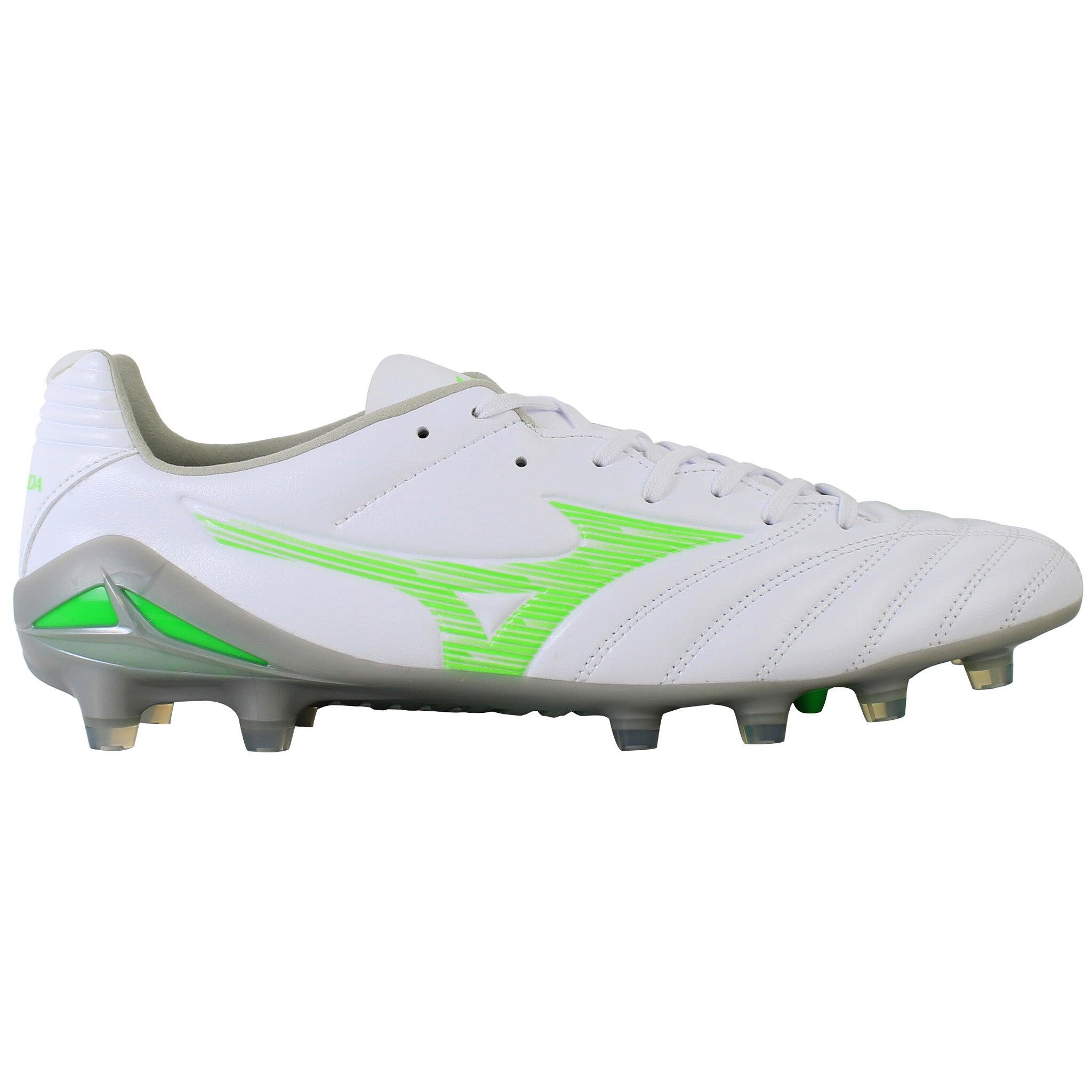 Buty piłkarskie męskie Mizuno Monarcida Neo III Pro Md white/neon green