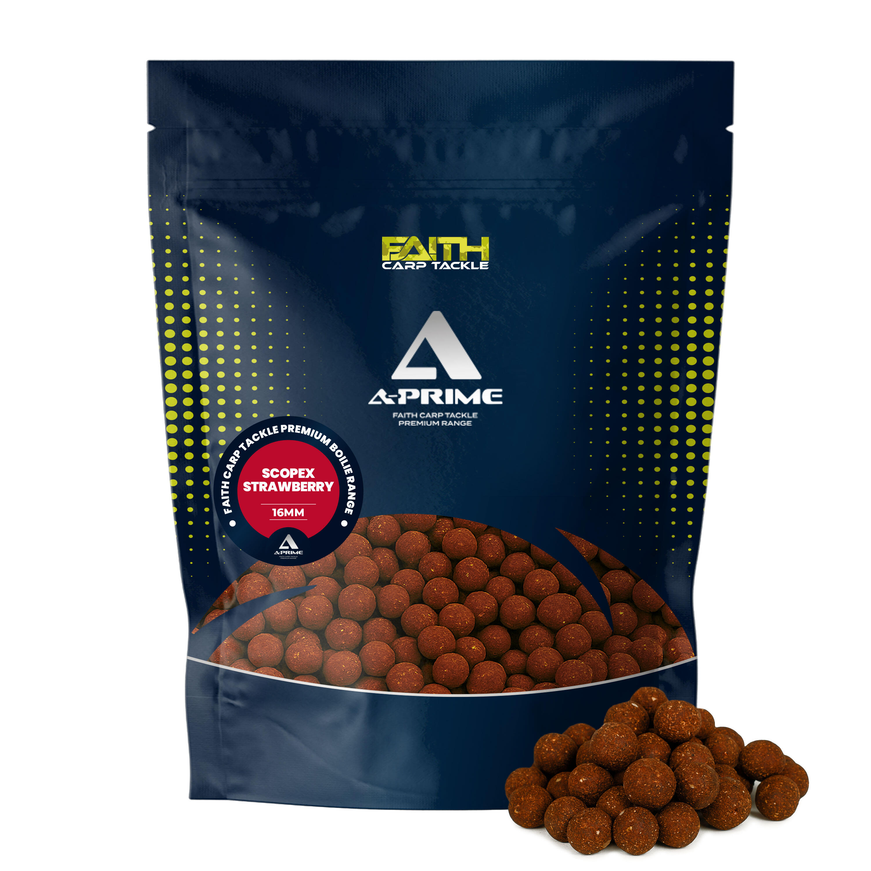 Boilie 5 kg 16 mm Strawberry Scopex