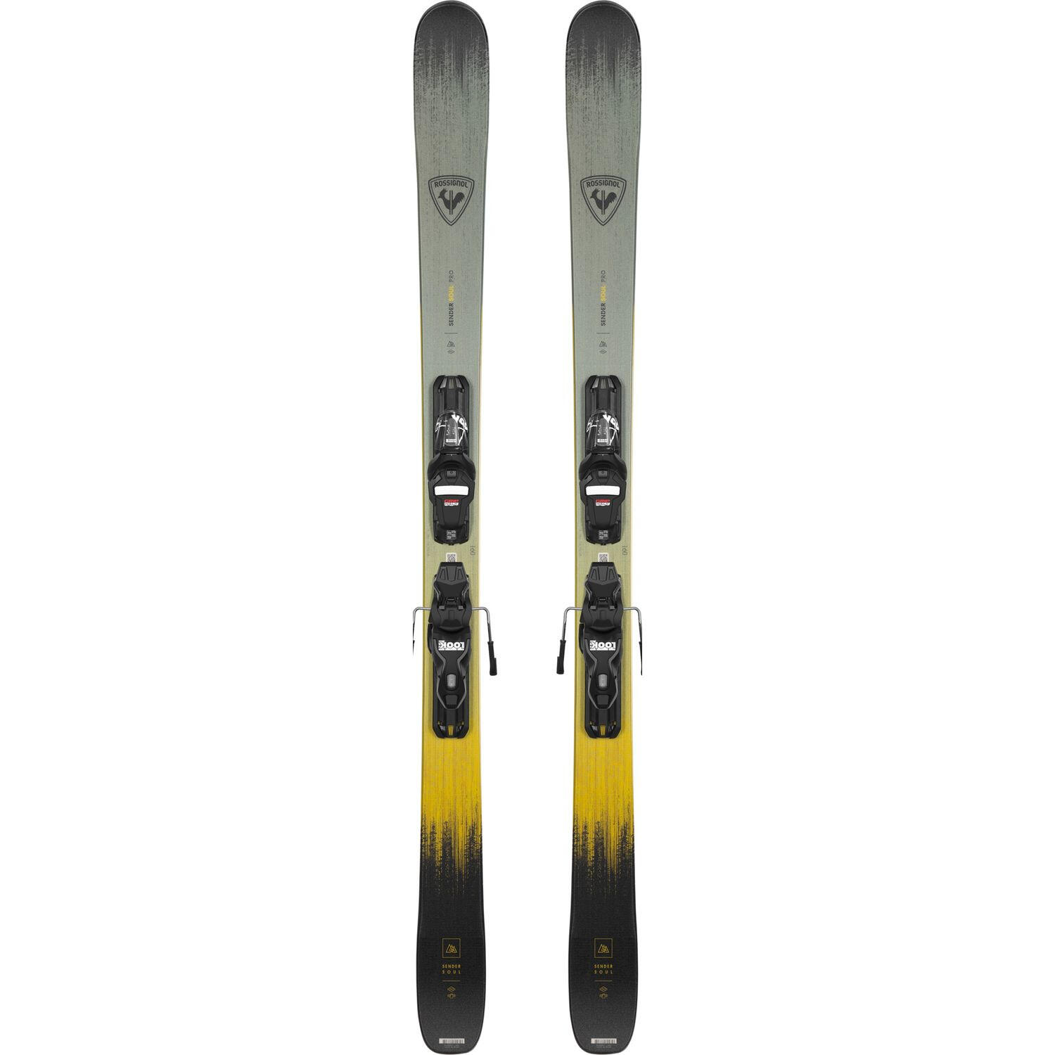 Sporty zimowe Allmountain Rossignol Sender Soul Pro + XP 10 GW Narty - 140cm...