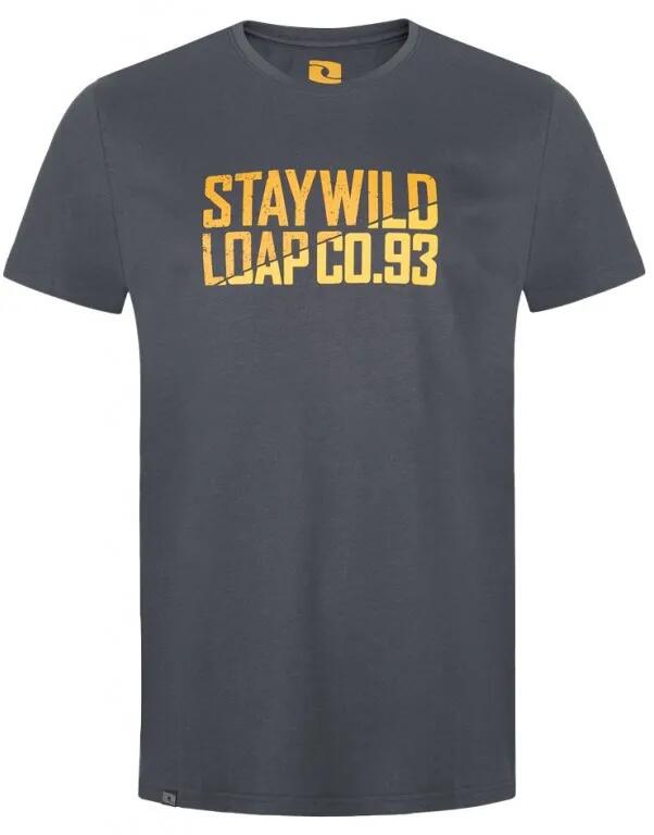 T-shirt męski Loap Benny szary.