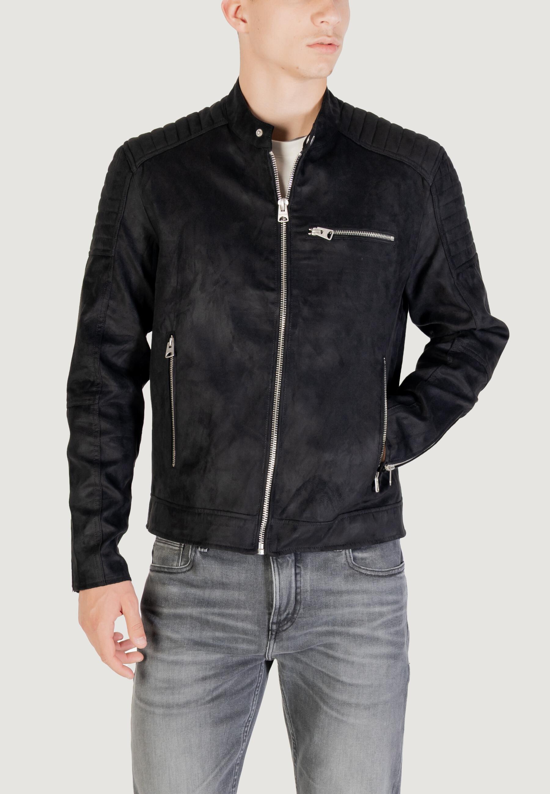 Kurtka Mężczyzna ONLY & SONS ONSGUS FAUX SUEDE RACER JACKET OTW NOO