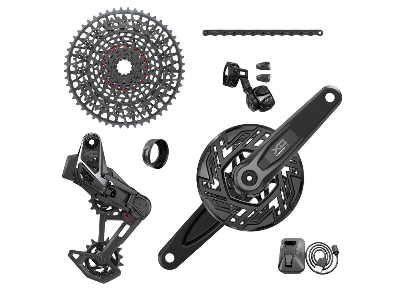 SRAM X0 Eagle AXS TT 165 mm 32 z. v2