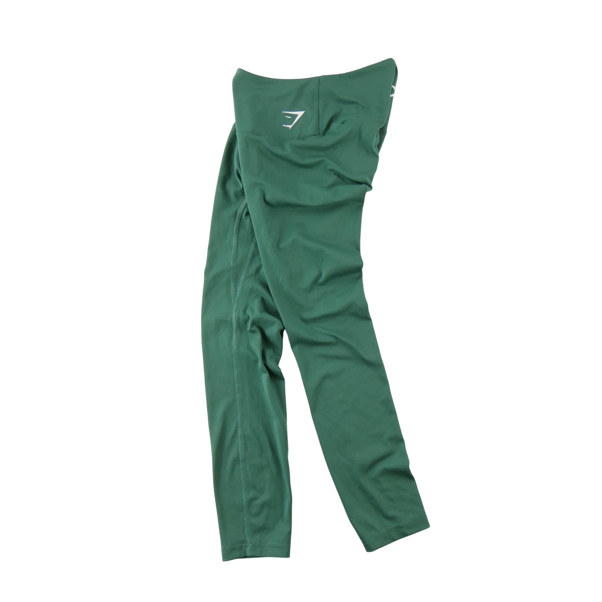 Second life - Gymshark legginsy damskie do jogi zielone - Jak nowy