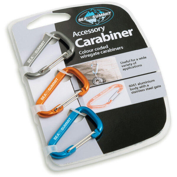 Zestaw 3 karabinków turystycznych Sea To Summit Accessory Carabiner
