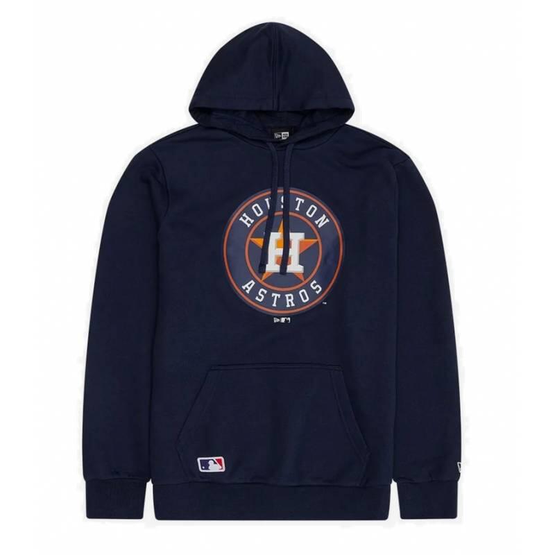 Sweat à capuche MLB Houston Astros New Era Bleu marine