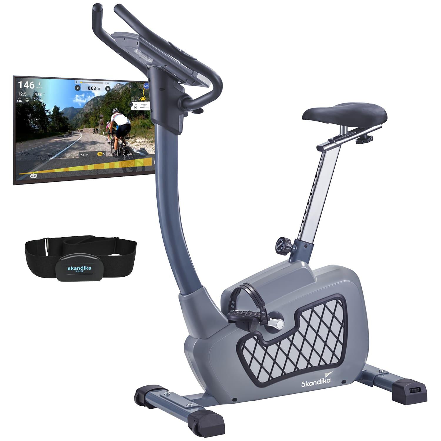 Rower stacjonarny, treningowy Wiry, z wyświetlaczem LCD, do 130 kg