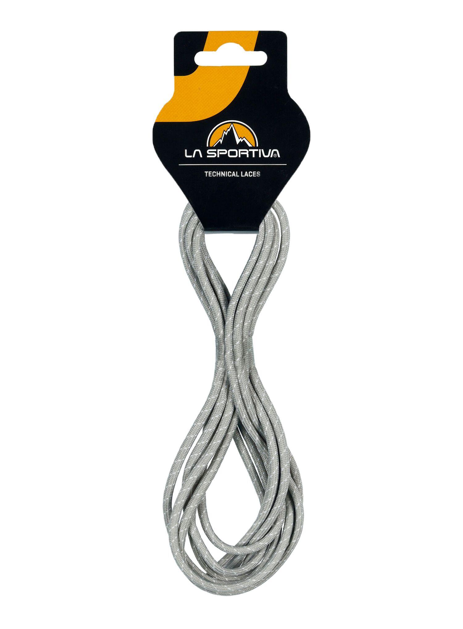 Sznurowadła La Sportiva Approach 147 cm - white/mid grey