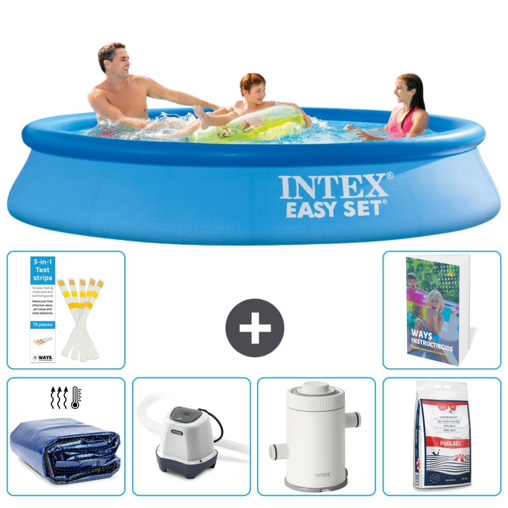 INTEX Basen Easy Set Okrągły - 305x61 cm - 7-częściowy S155