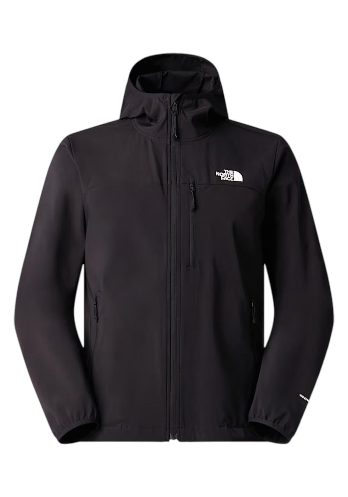 THE NORTH FACE Kurtka softshell męska M Nimble Hoodie 2 tnf black-L