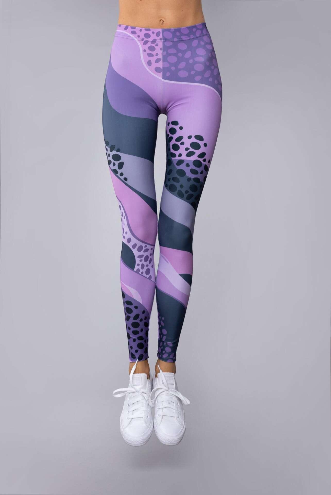 Legginsy sportowe damskie DEEP TRIP Ricco