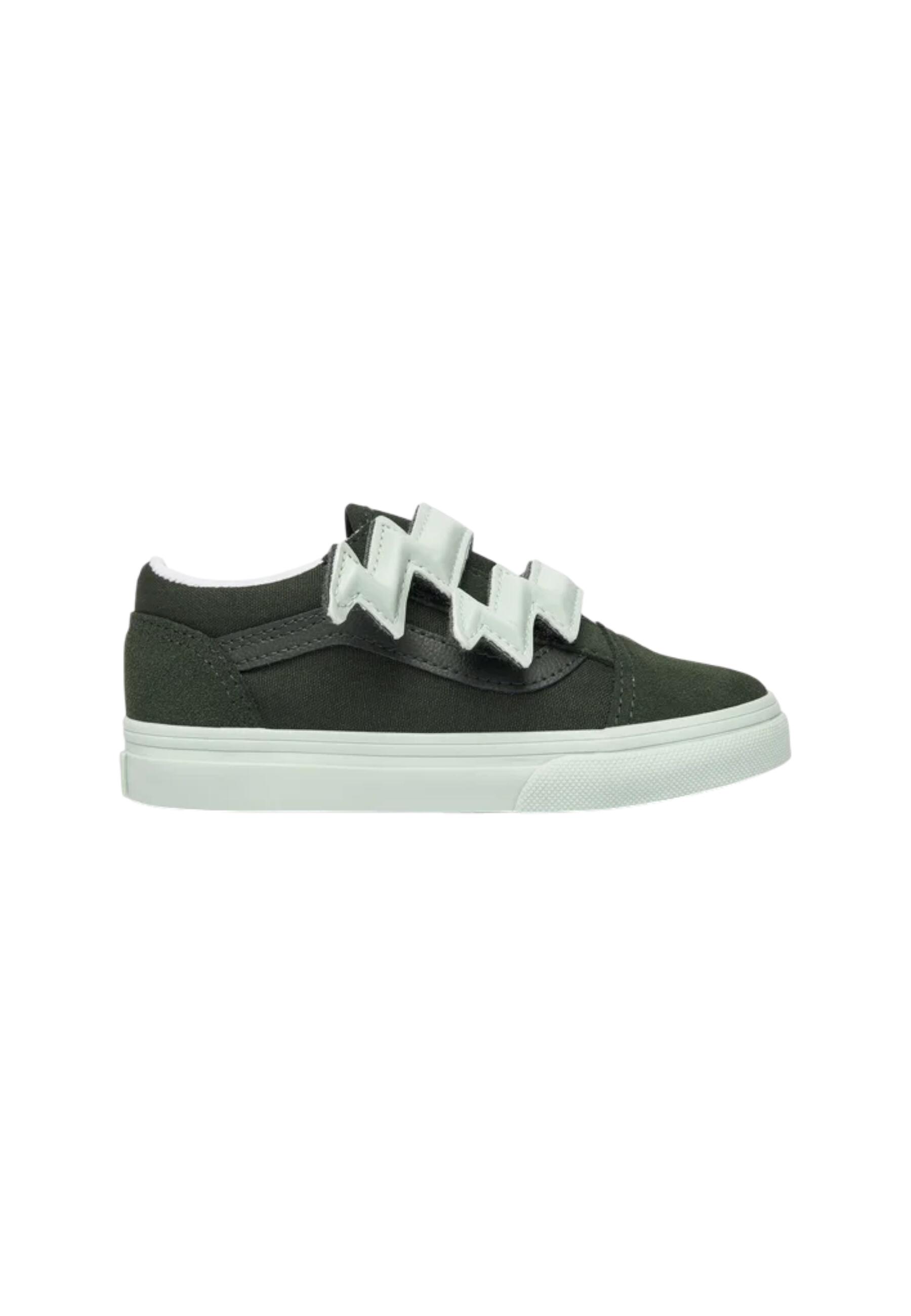 Sneakersy chłopięce Vans zielony