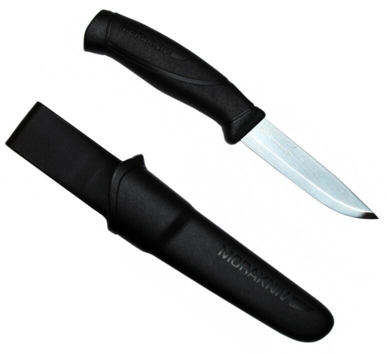 Nóż Morakniv Companion Heavy Duty czarny stal nierdzewna