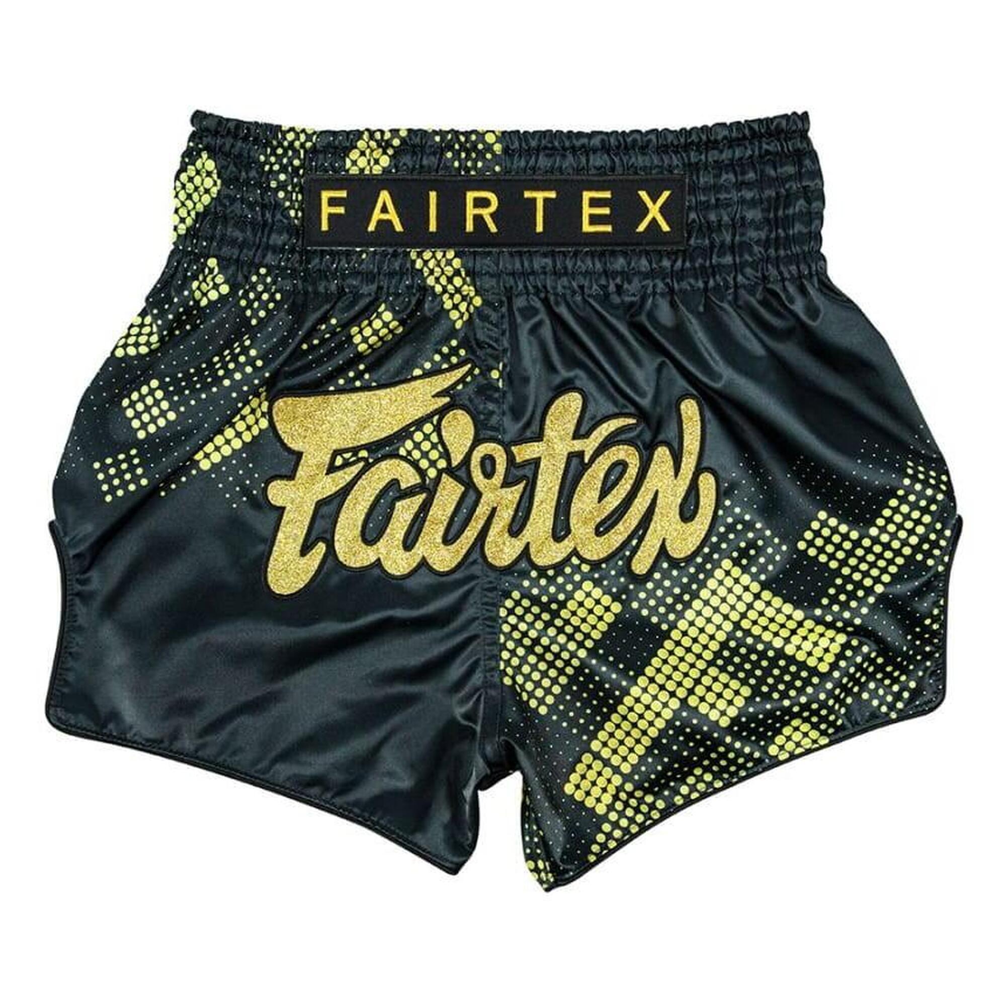 Spodenki Muay Thai Fairtex BS1931 Czarne-Złote S