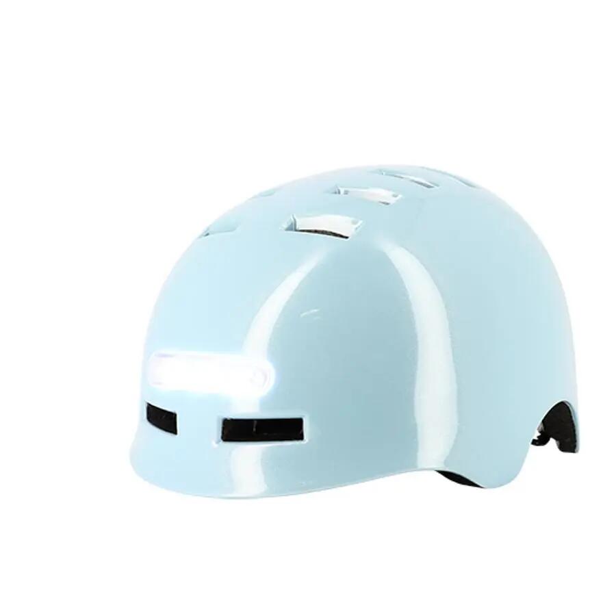 Kask miejski z regulacją potylicy LED Optimiz O365