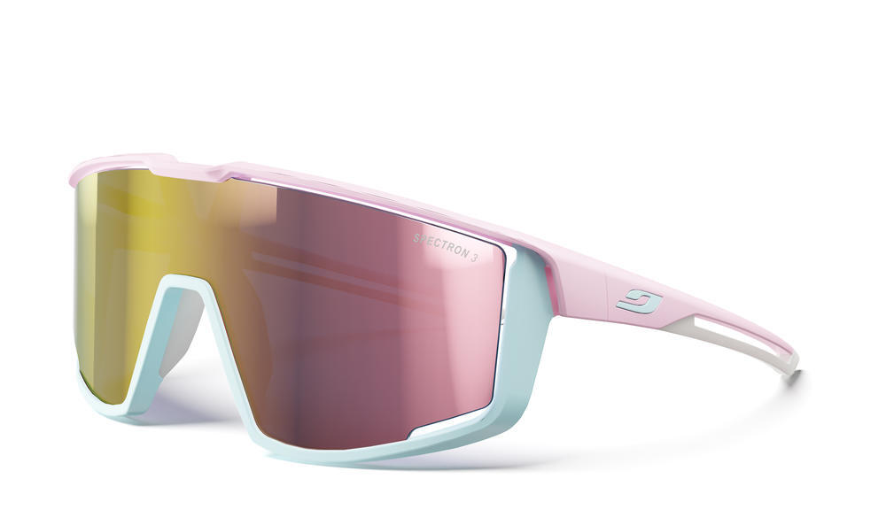 Okulary rowerowe JULBO Fury różowo niebieskie Spectron kat3