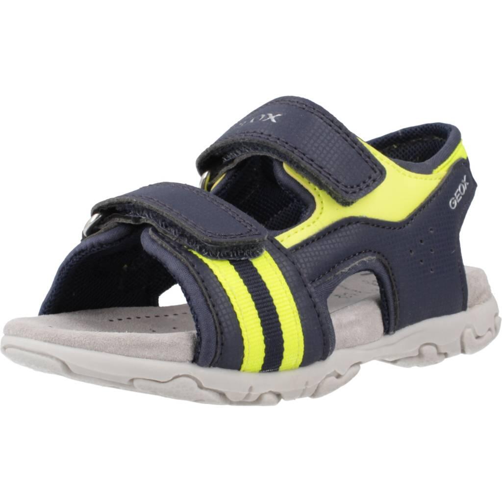 Sandały GEOX B SANDAL FLAFFEE BOY Niebieski