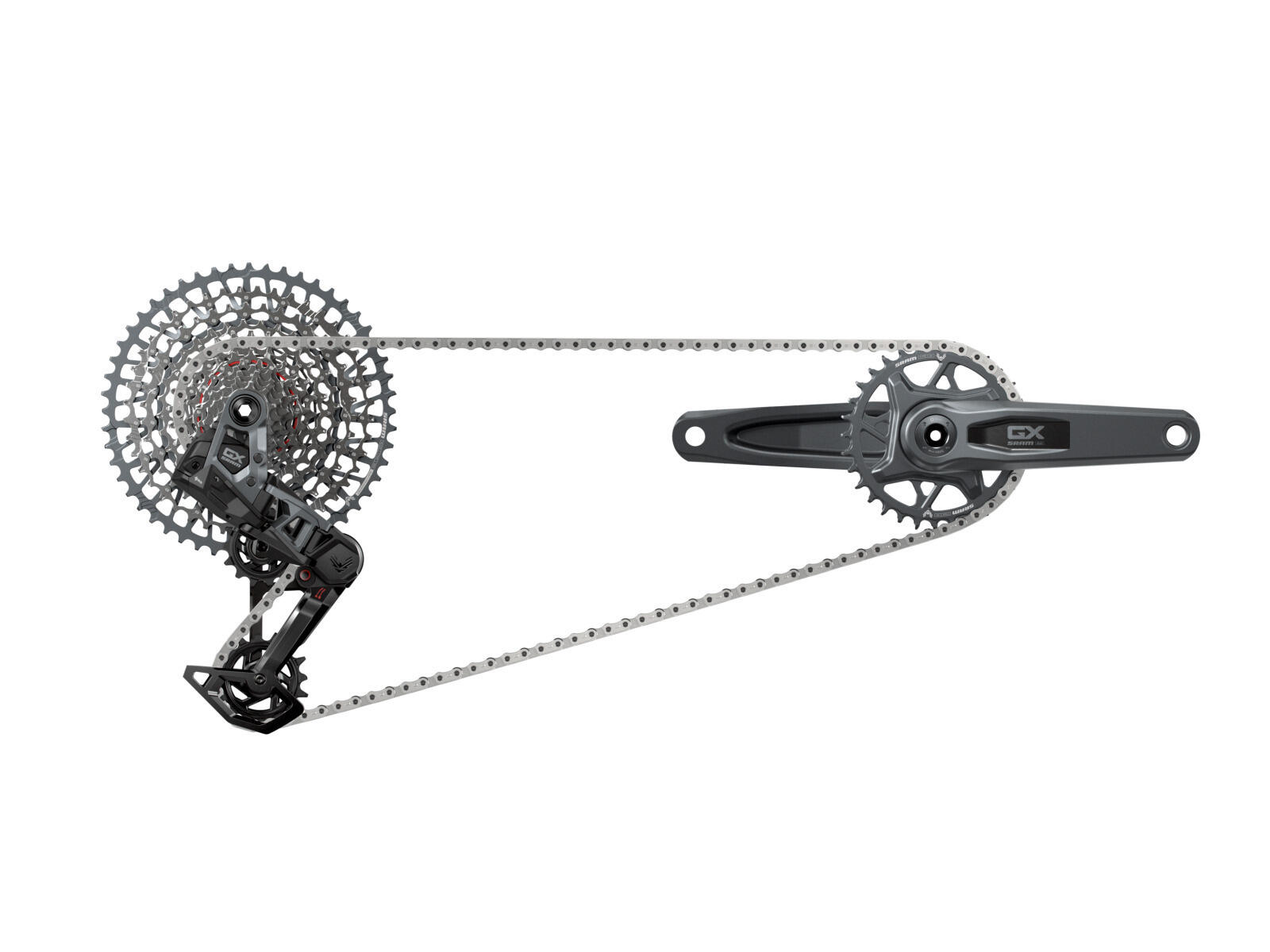 SRAM AXS TT GX Eagle 165 mm