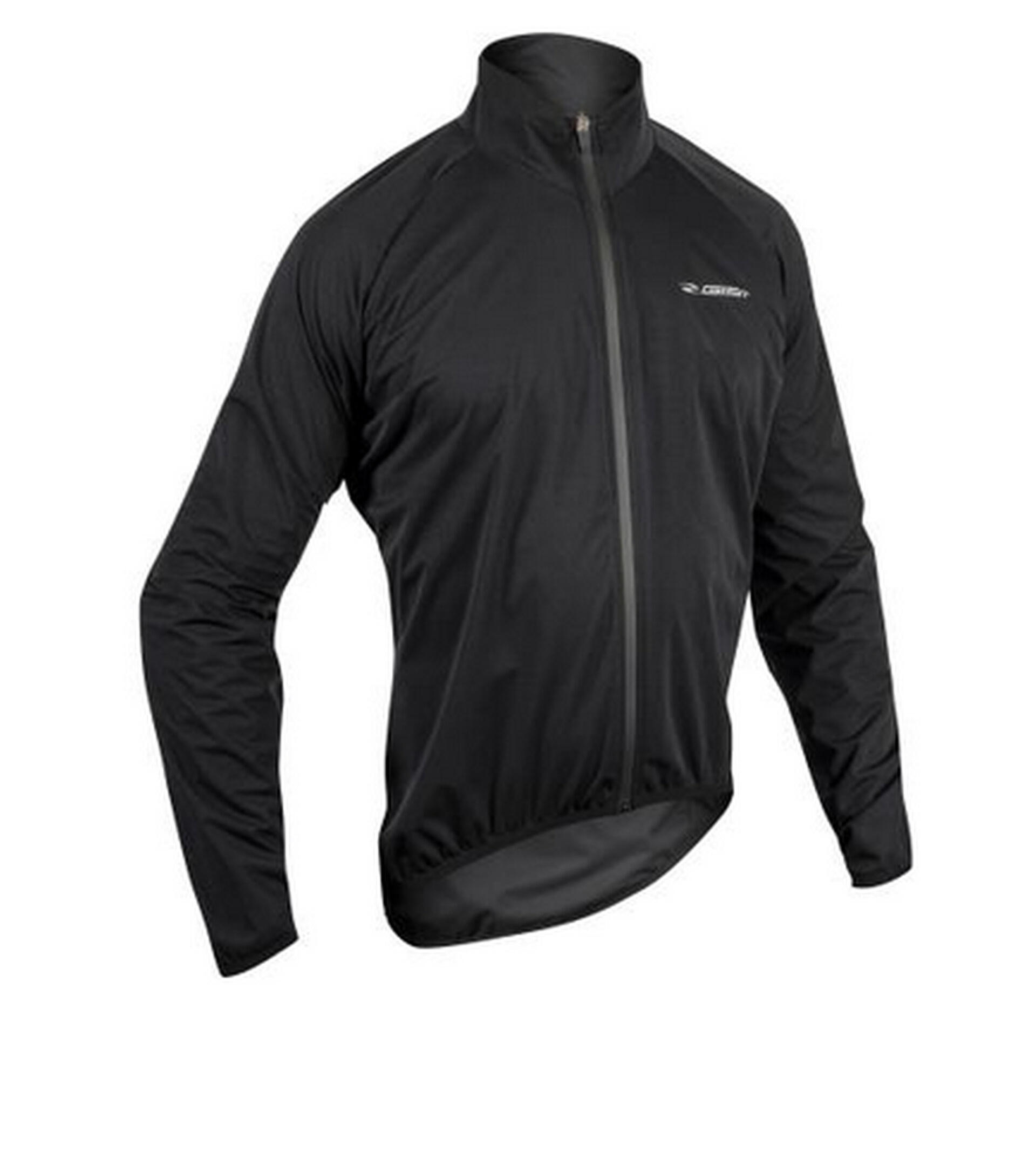 Kurtka przeciwdeszczowa na rower MICROM 15, czarna