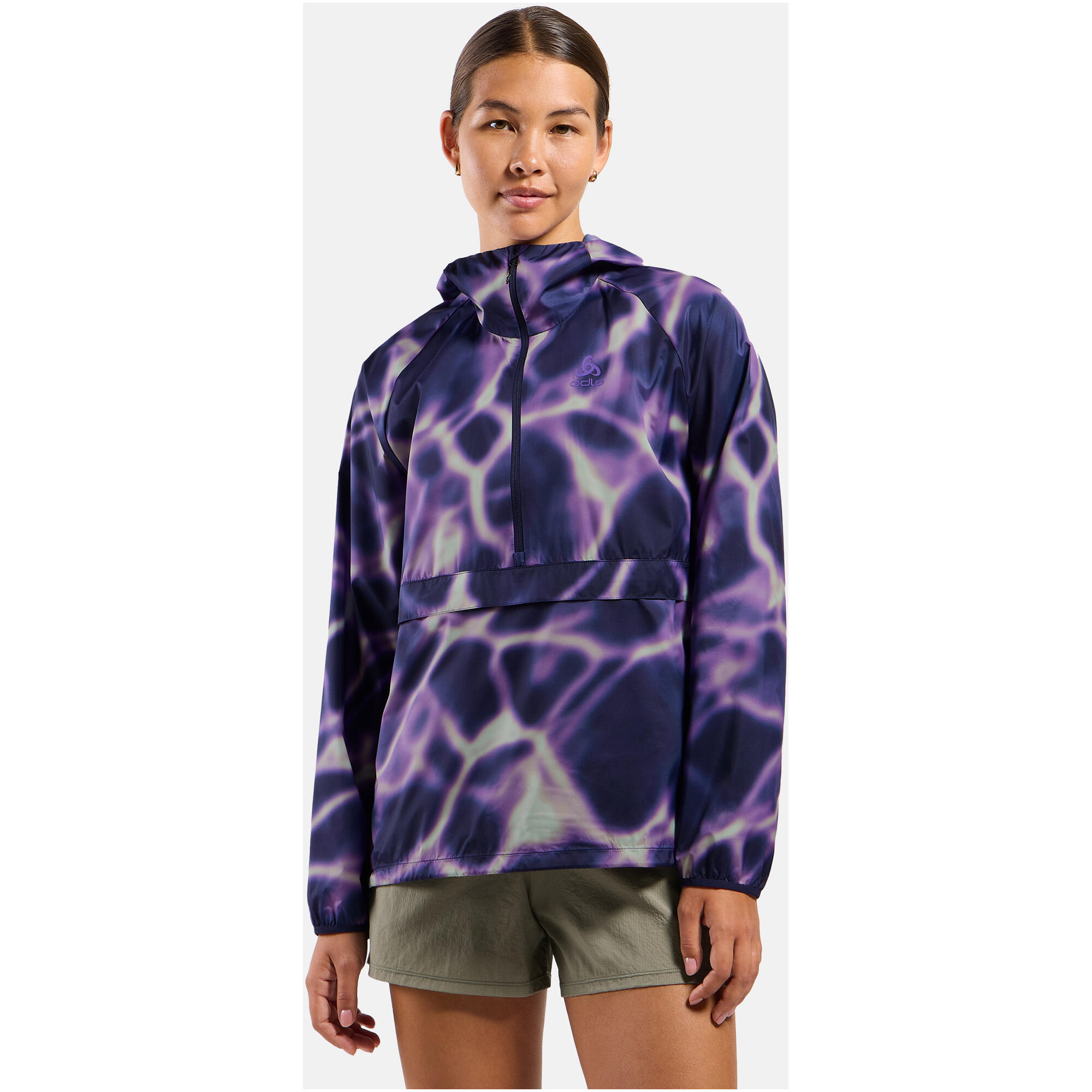 Kurtka damska Odlo ZEROWEIGHT PRINT Jacket