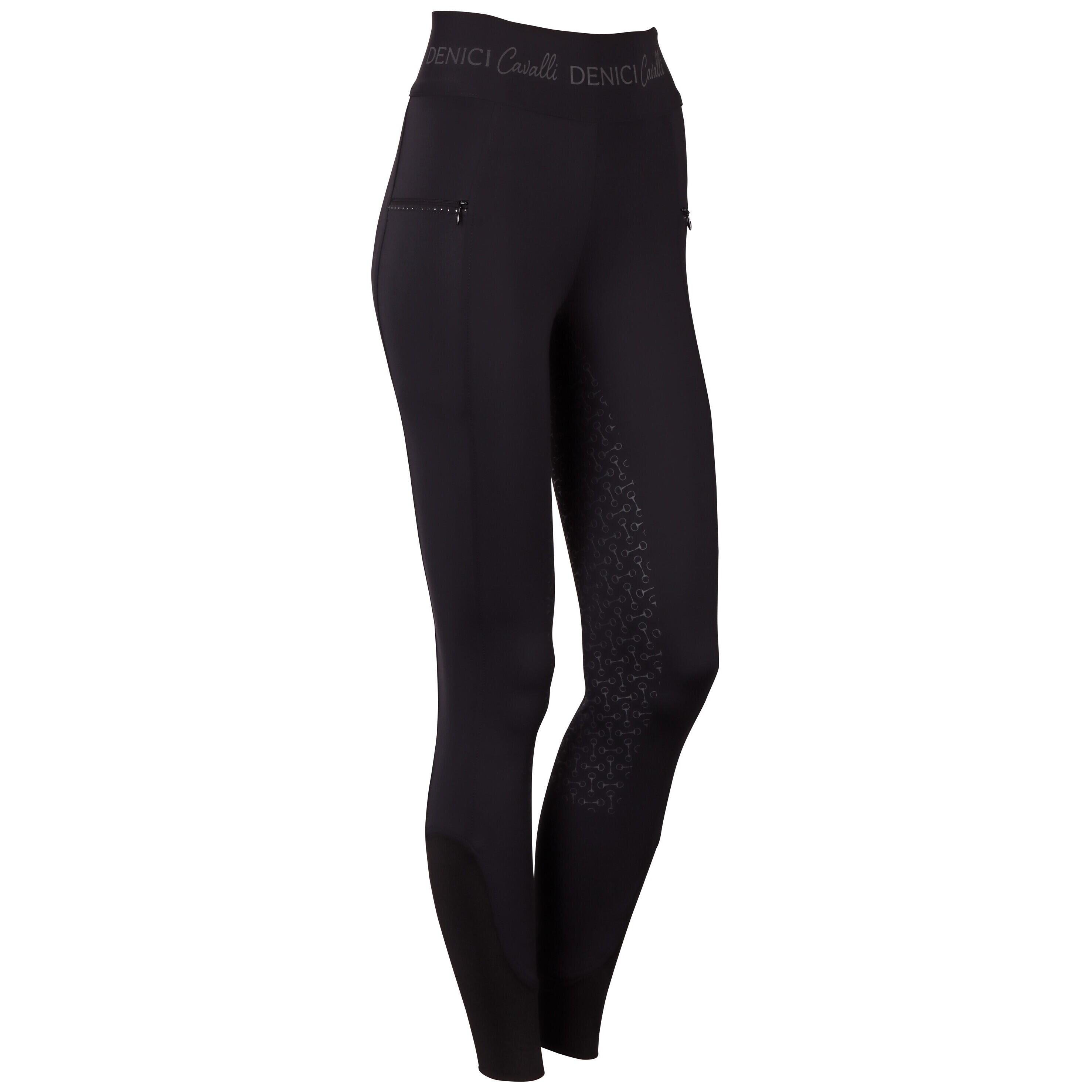 Damskie legginsy jeździeckie z pełną przyczepnością Harry's Horse Equitights Den