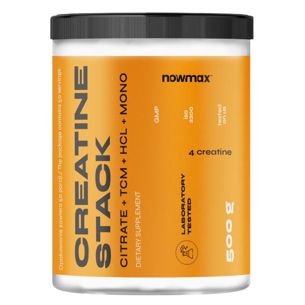 nowmax® Creatine STACK 500 g Mojito