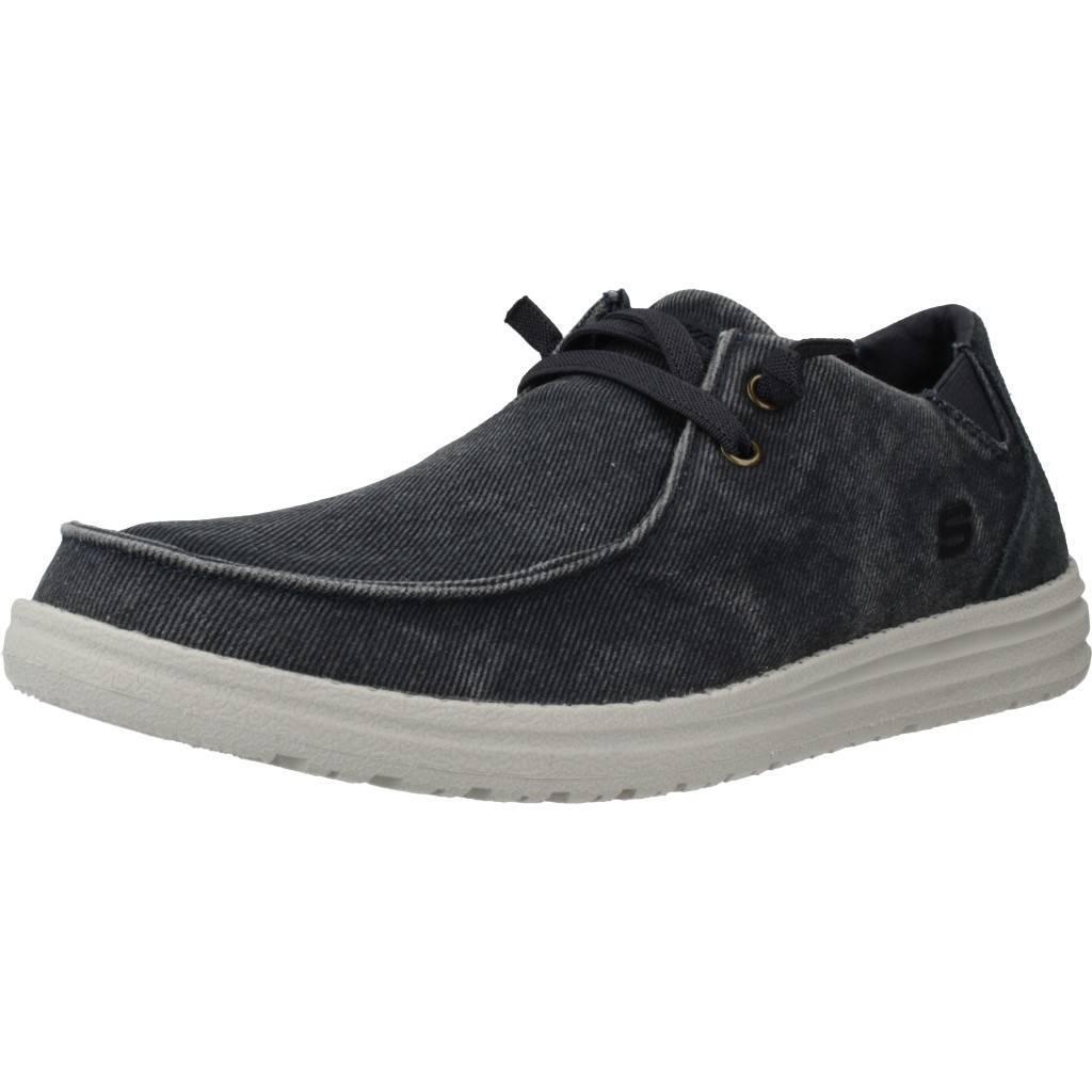 Buty SKECHERS MELSON-RAYMON Niebieski
