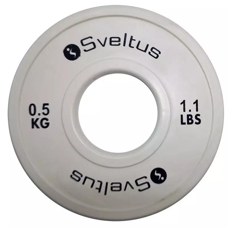 Gumowe talerze olimpijskie Sveltus Olympic mini 0,5 kg