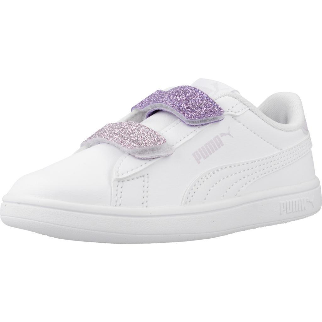 Tenisówki Puma Model Smash 3.0 L Glitter V Kolor Biały