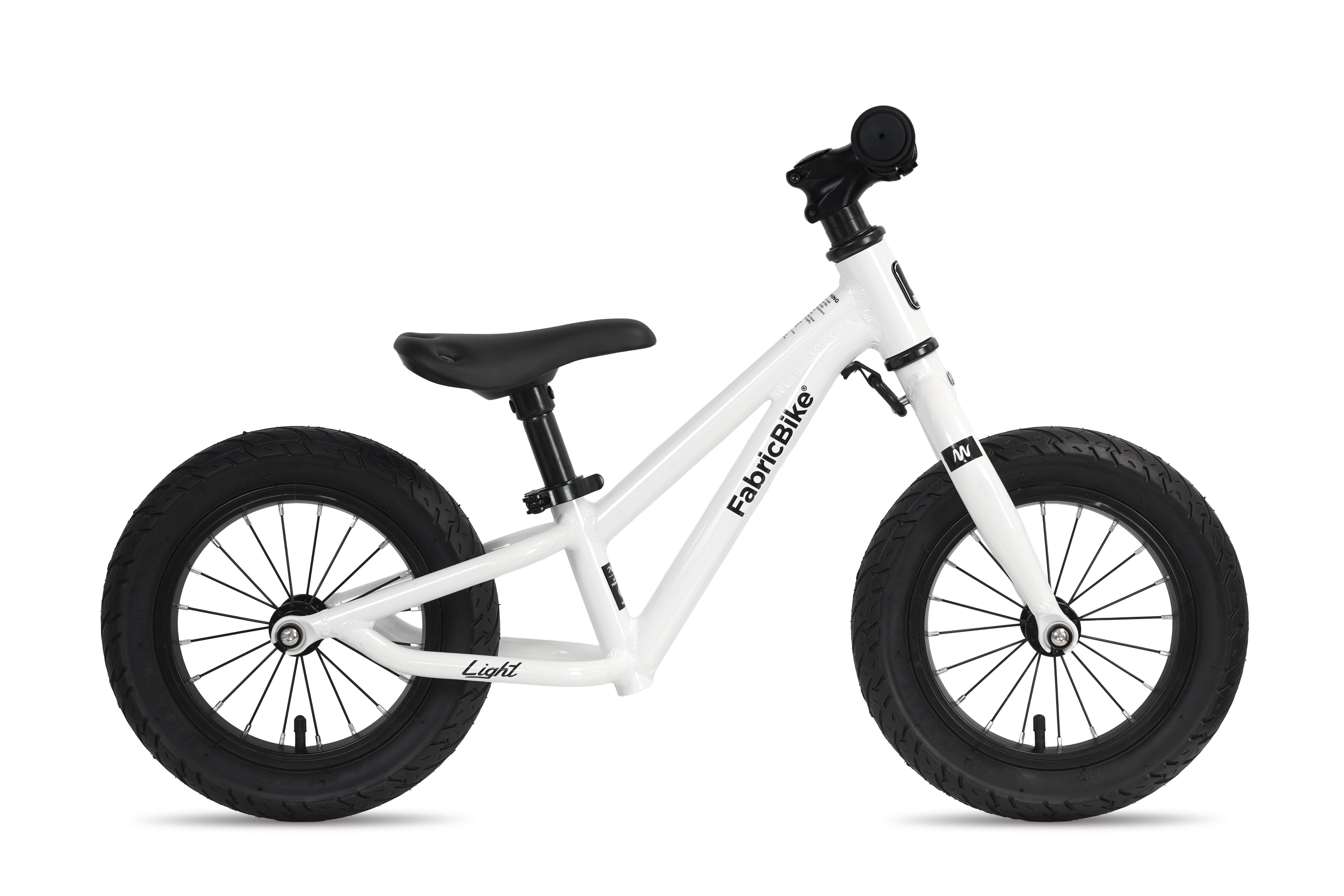 Rower biegowy dla dzieci 12 FabricBike MINI LIGHT aluminiowy. White