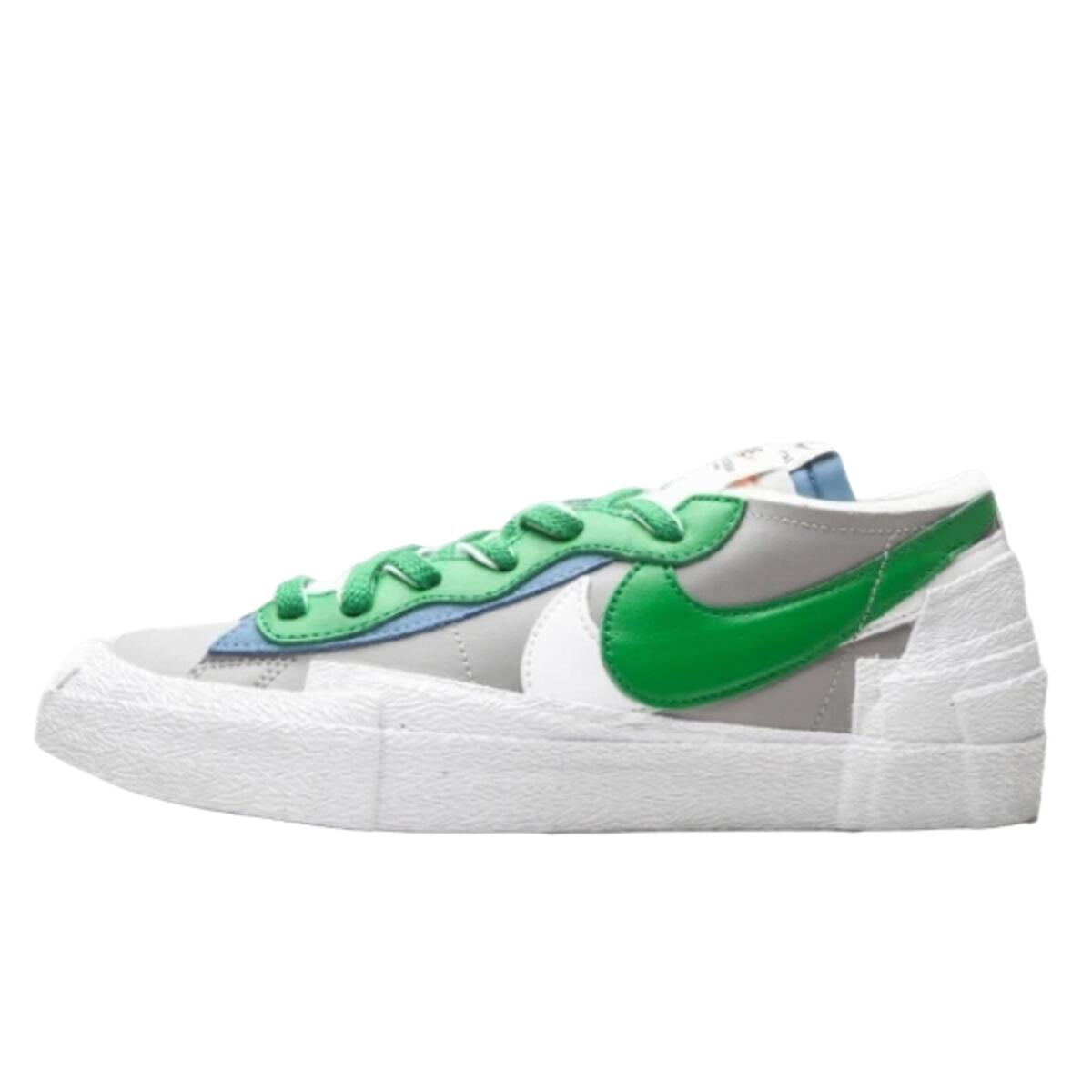 Buty do chodzenia dla dorosłych Nike Blazer Low Sacai Medium Grey Classic Green