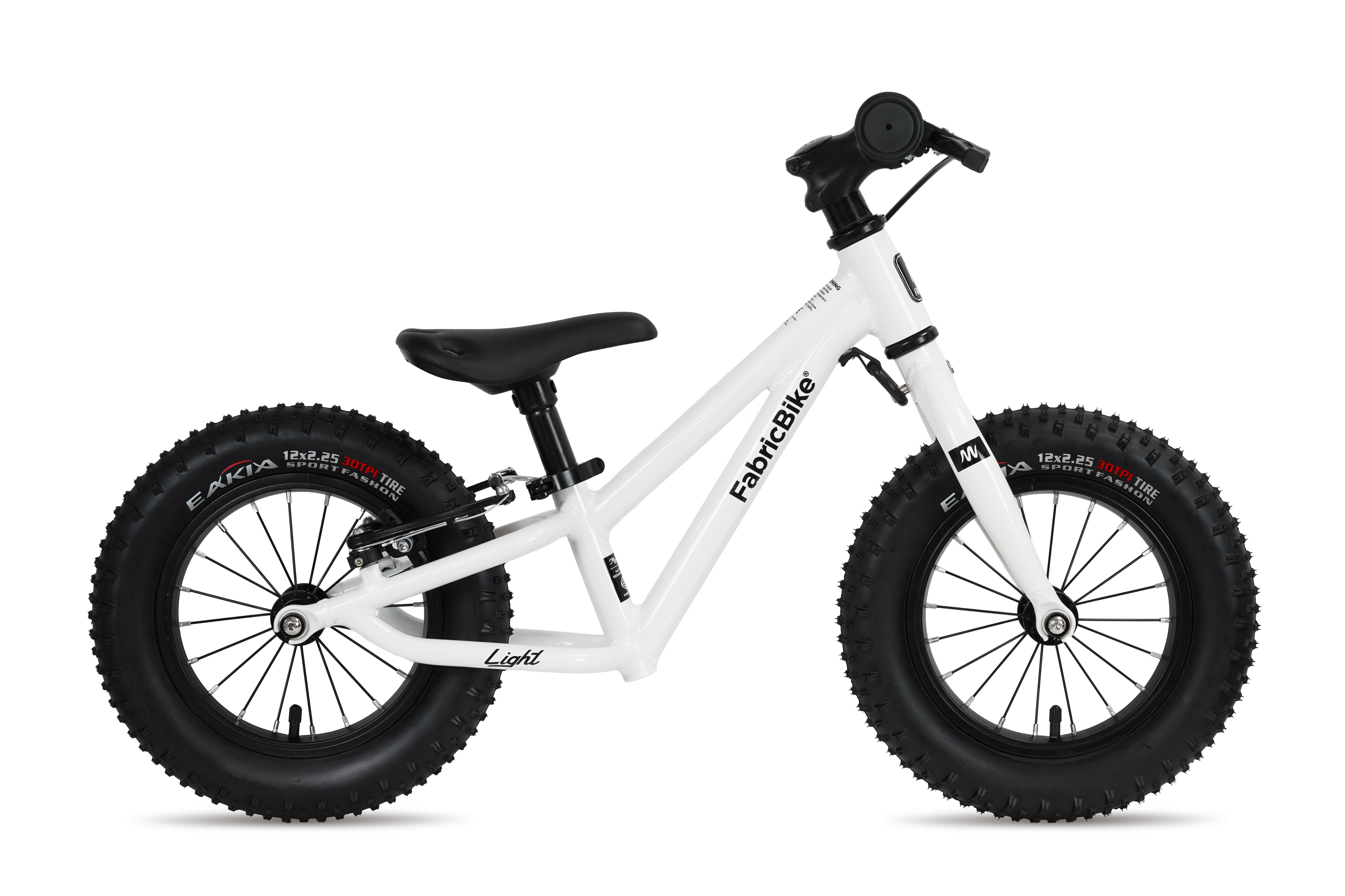 Rower biegowy dla dzieci 12 FabricBike MINI LIGHT aluminiowy. White Cross