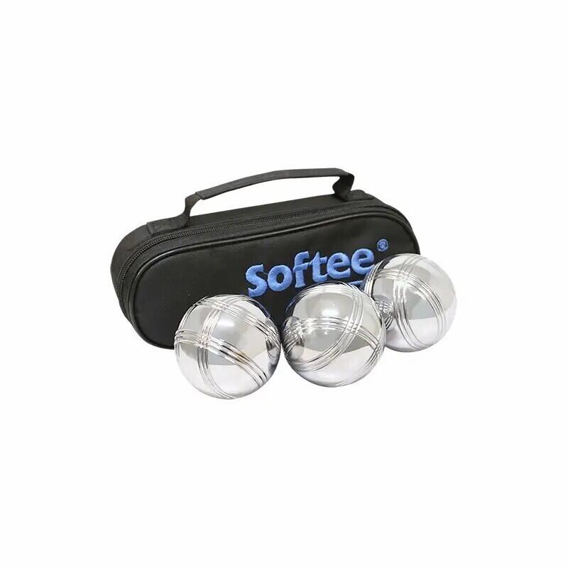 Zestaw 3 piłek do pétanque 3 linie Softee