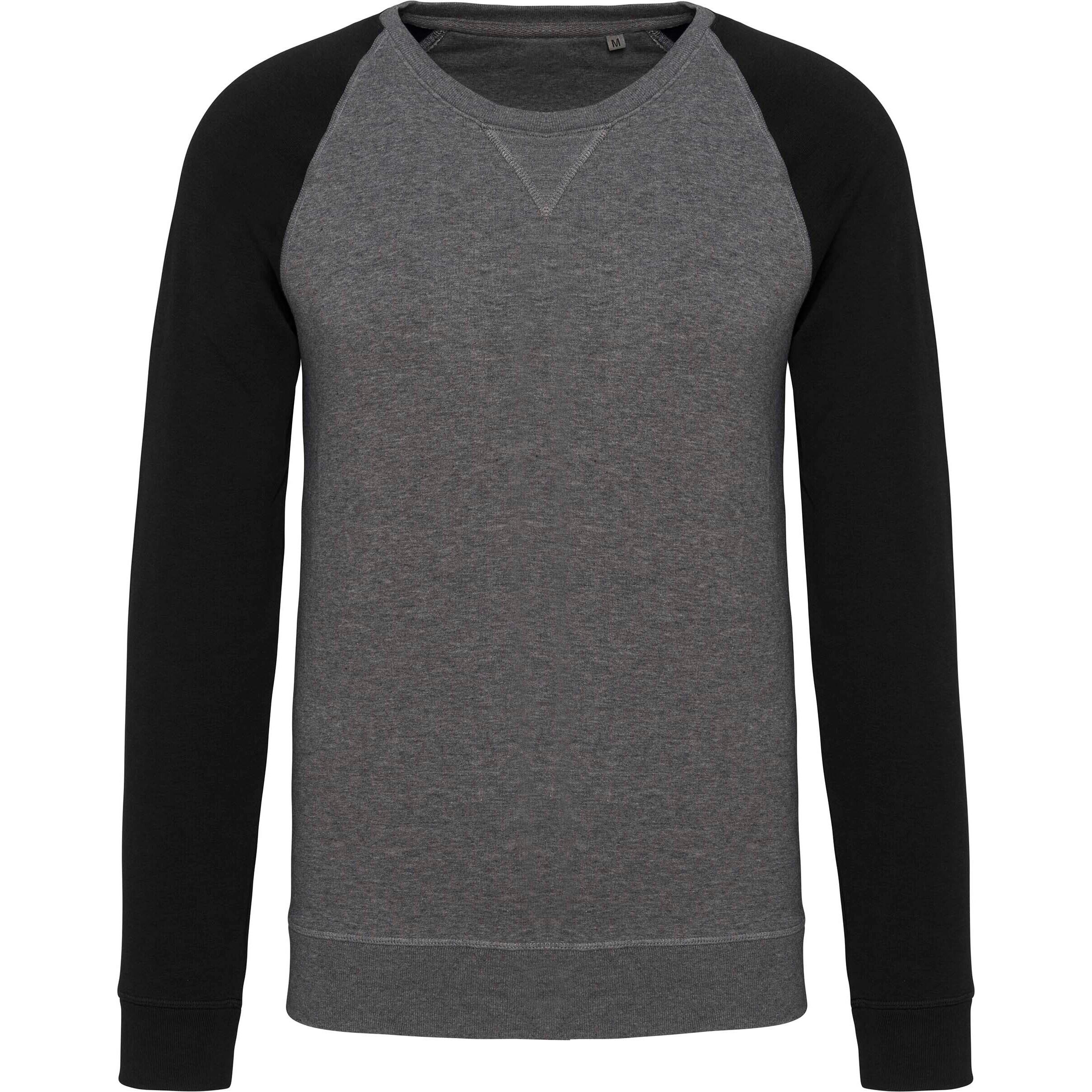 Bluza z okrągłym dekoltem Kariban bicolore Manches Raglan
