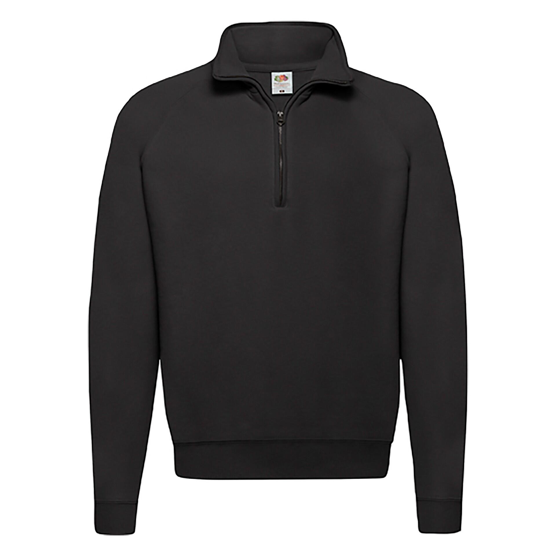 Bluza Fruit Of The Loom Classic zapinana na zamek dla dorosłych Negro