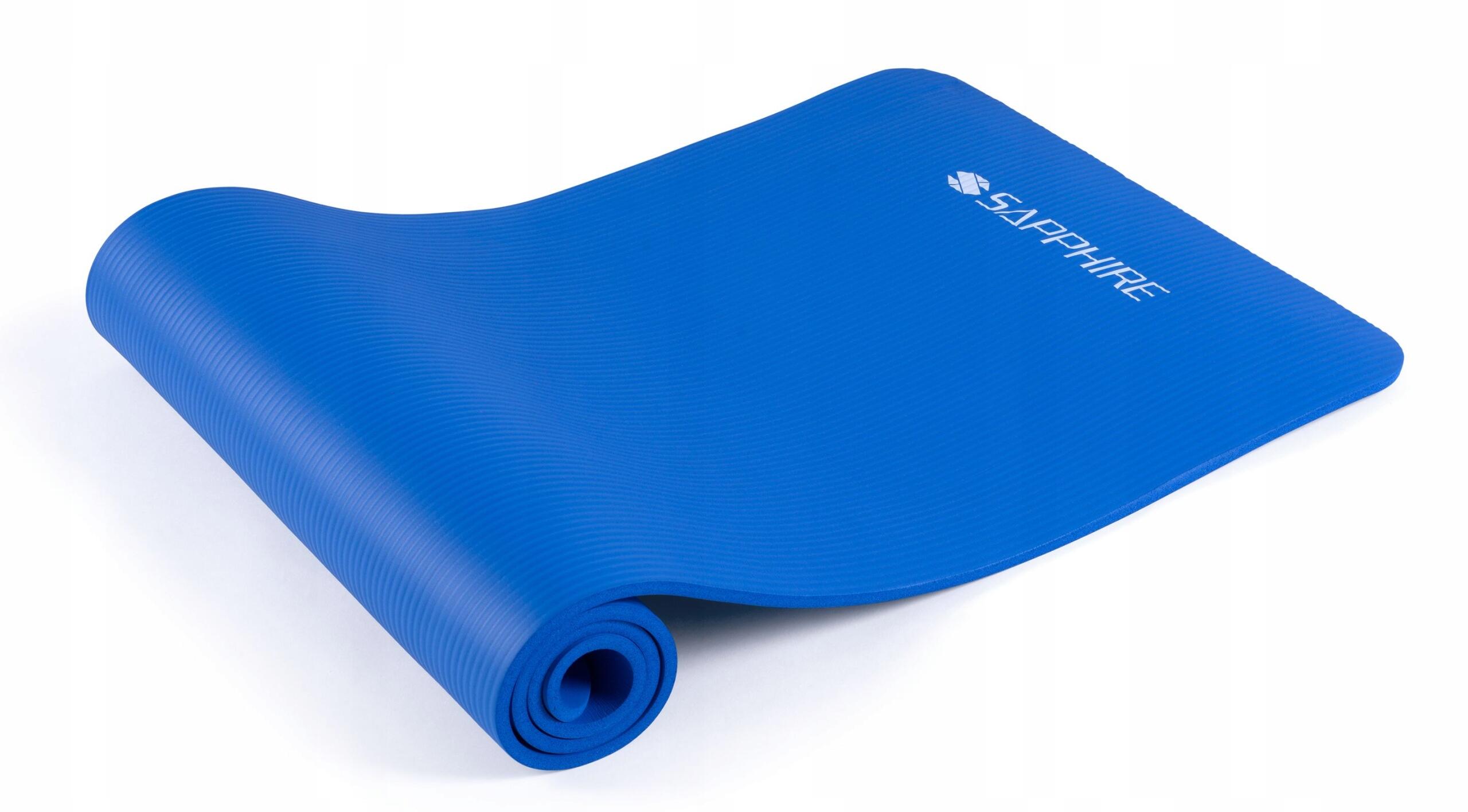 Mata do ćwiczeń jogi fitness Sapphire 1,5cm