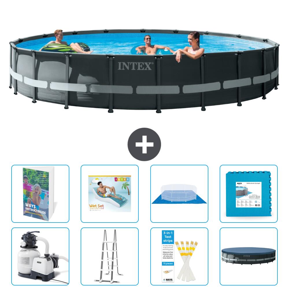 INTEX Basen Ultra XTR Okrągły - 610x122 cm - 9-częściowy S651