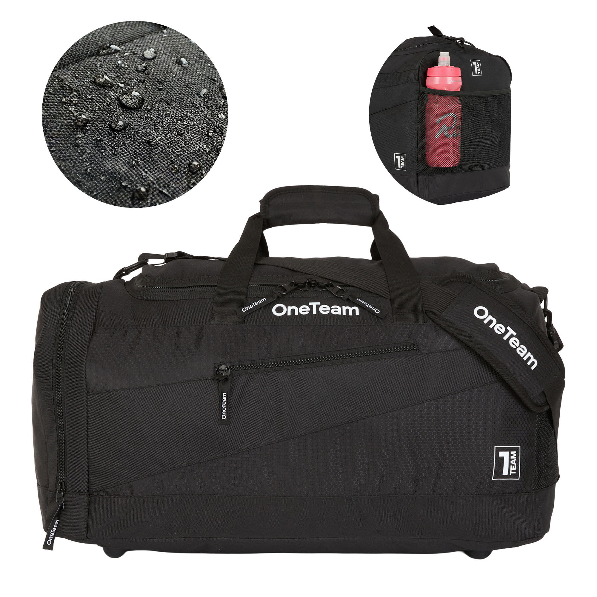Torba treningowa OneTeam Sebastiano 84 l czarny 84 l