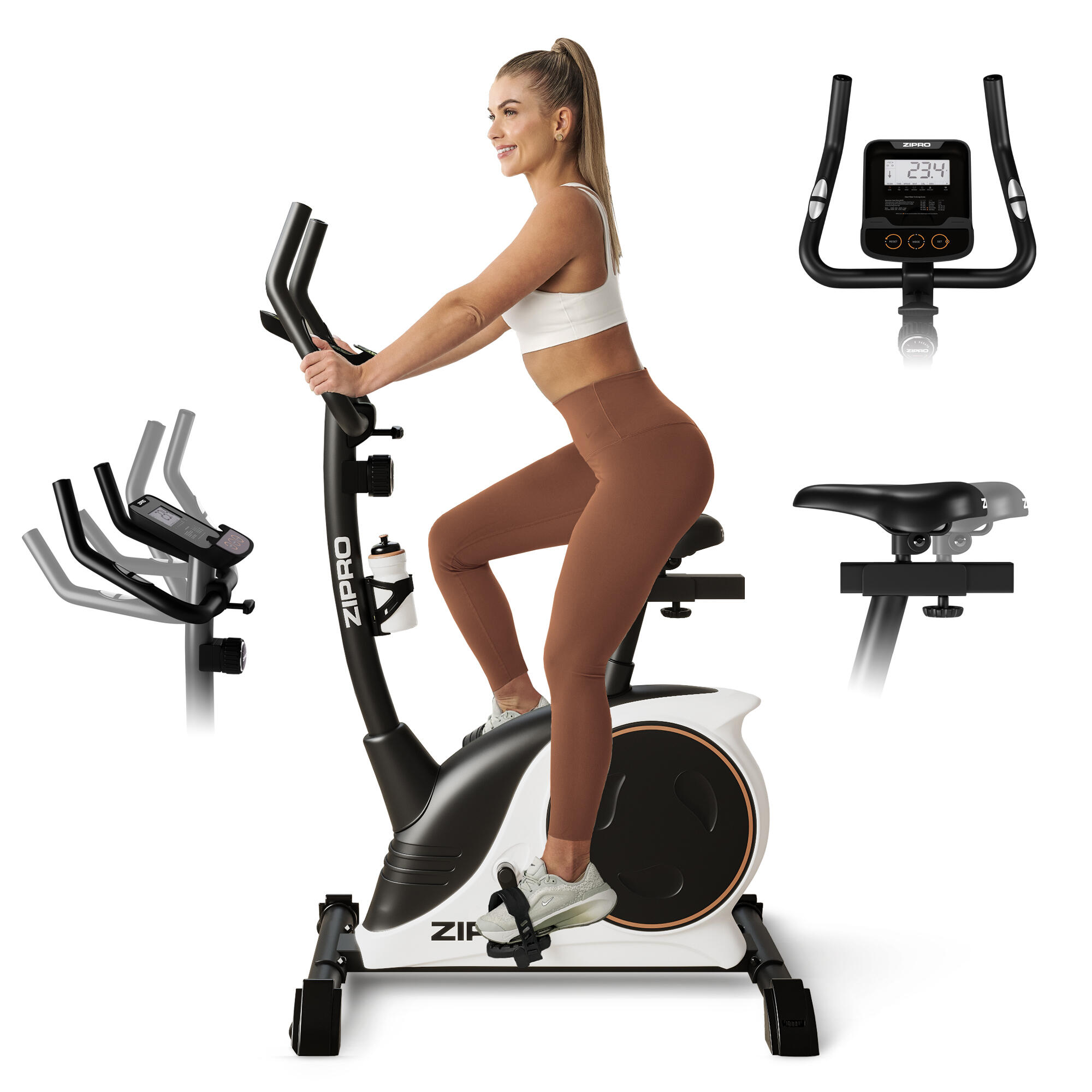 Rower stacjonarny Rowerek Treningowy Nitro RS magnetyczny pionowy