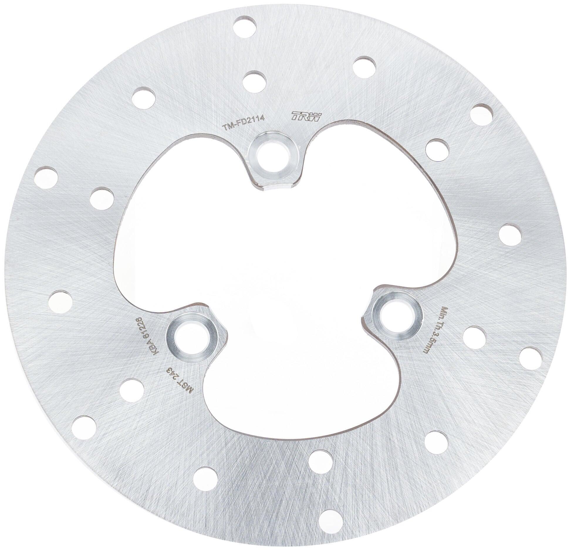 Tarcza hamulcowa TRW MST243 190 mm sztywna