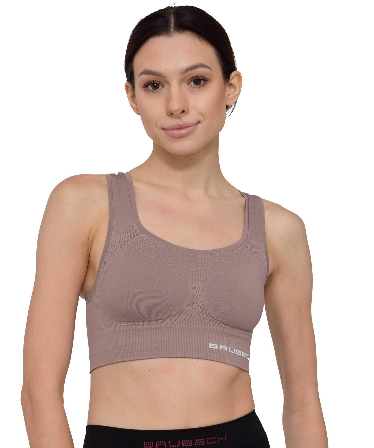 Damski crop top do ćwiczeń Brubeck GYM
