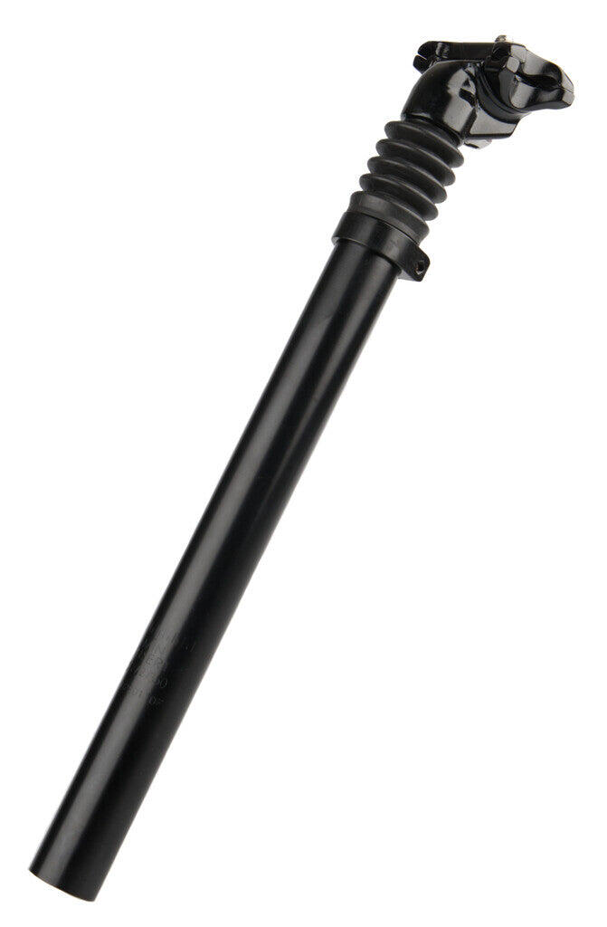 Kalloy amortyzowana sztyca 27,2 mm 350 mm aluminium czarna