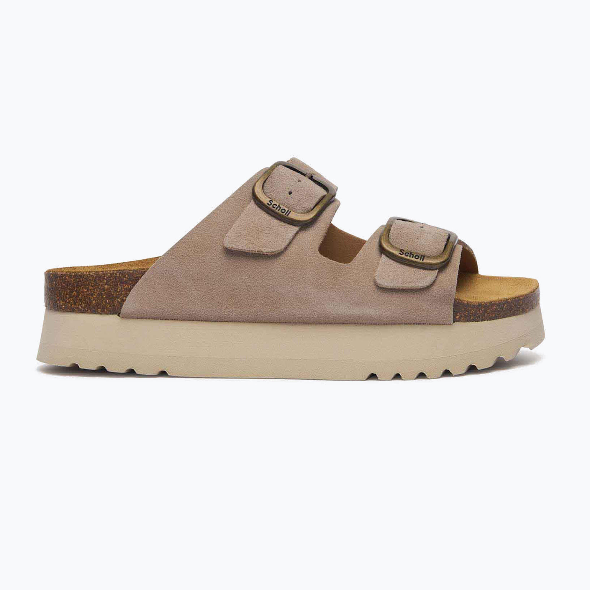 Klapki damskie Scholl Lucie Suede