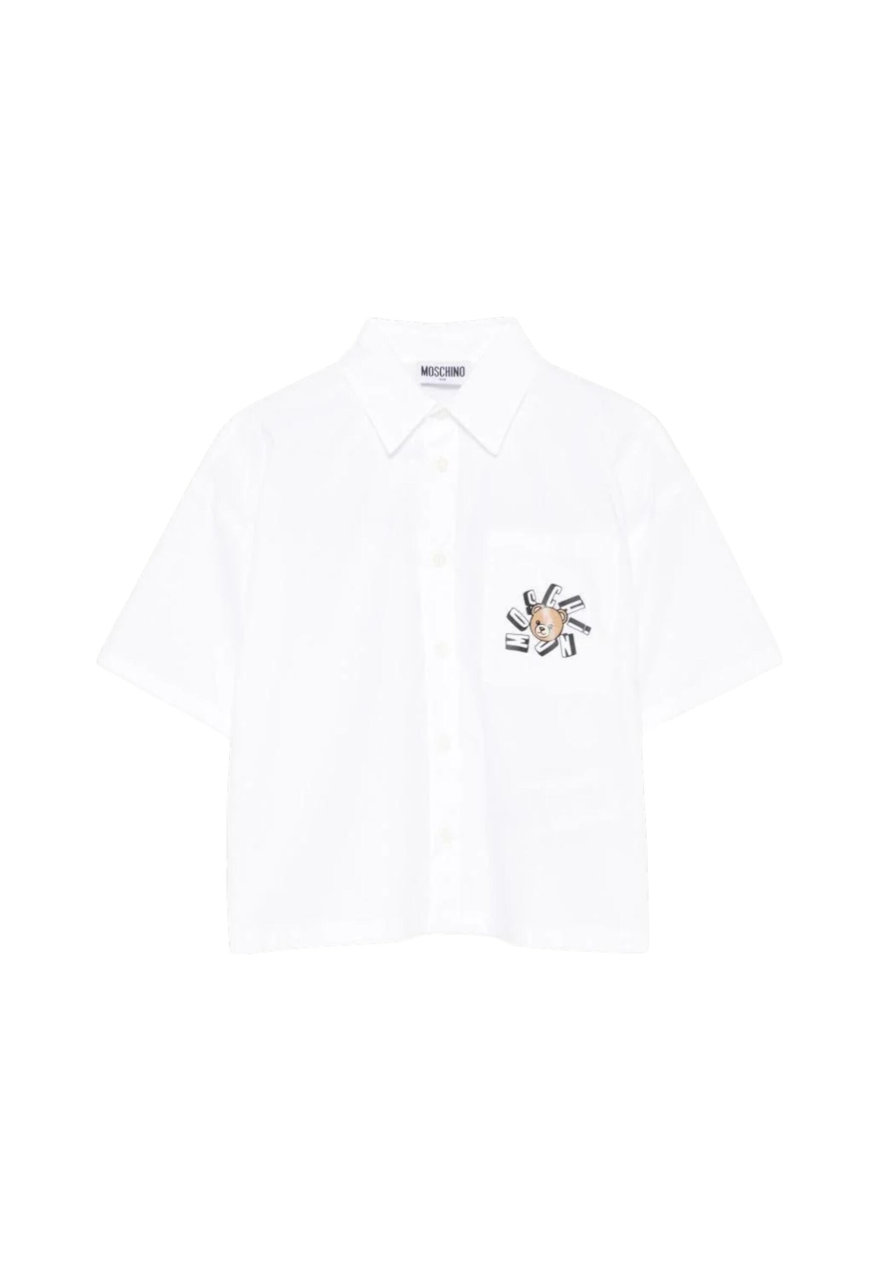Camicia chłopięce Moschino biały
